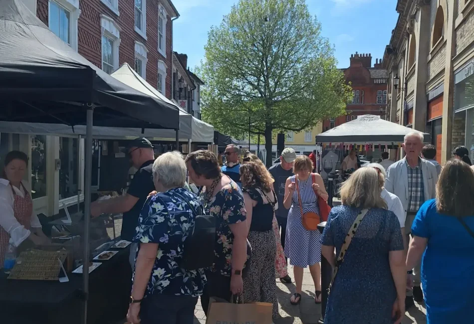 Bury St Edmund's farmers market
